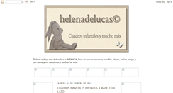 Desktop Screenshot of helenadelucas.net